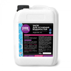 Засіб для усунення водоростей у воді басейну Poolman Algicide AC, 10л