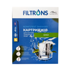 Комплект змінних картриджів Filtrons "Еко", 2,5"х10"