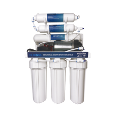 Система зворотного осмосу Filtrons 6-ти ступенева з помпою Modern (White) та баком до 18 л