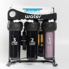 Прямоточна система зворотного осмосу CT WATER 500 GPD 10" з помпою 